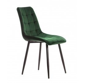 Krzesło MOLI zielony/ noga czarna