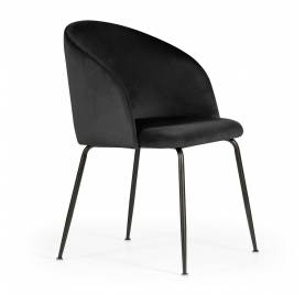 Krzesło SUSAN czarny [BL19]/ noga czarna