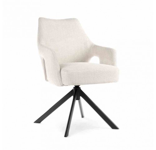 Krzesło obrotowe VESPER beżowy/ noga czarna