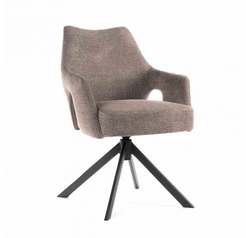 Krzesło obrotowe VESPER truflowy/ noga czarna